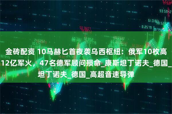 金砖配资 10马赫匕首夜袭乌西枢纽：俄军10枚高超弹摧毁北约12亿军火，47名德军顾问殒命_康斯坦丁诺夫_德国_高超音速导弹
